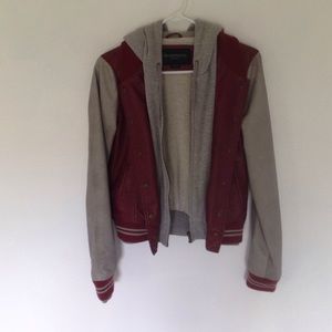 obey letter mans jacket