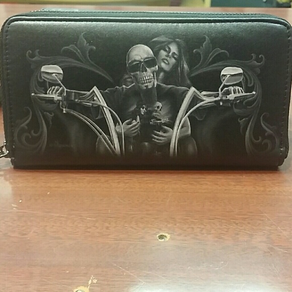 FINAL $$ Ride or die wallet Harley Davidson wallet