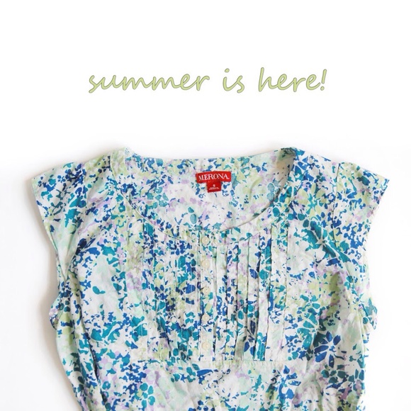 ❌SOLD❌ Floral tunic