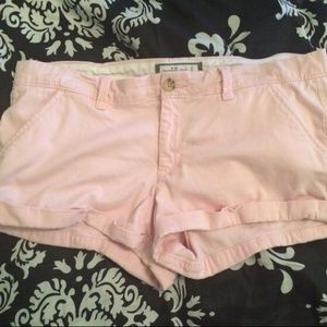 Abercrombie & Fitch Pink Shorts