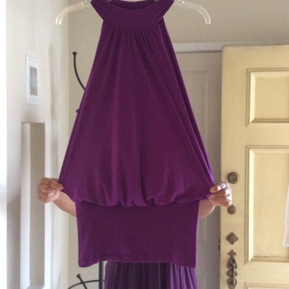 Crop neck after 5 dress