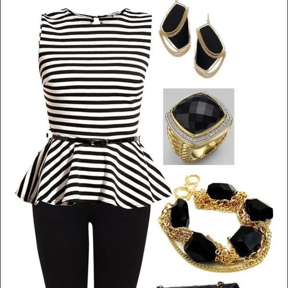 BISOU BISOU OverSize stripe top - Picture 5 of 5