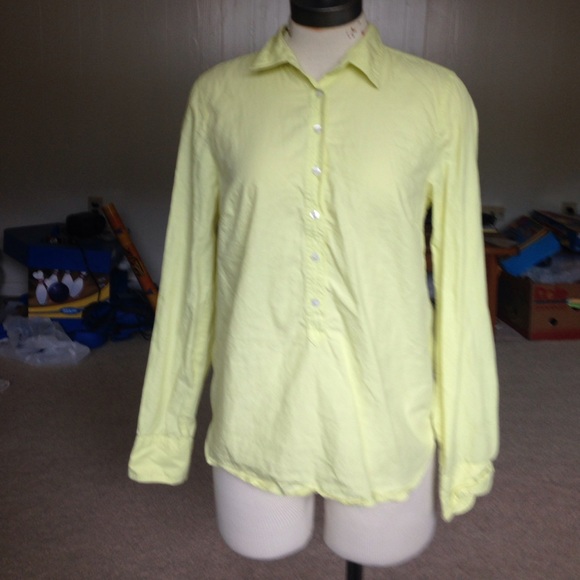 J. Crew lemonade cotton top