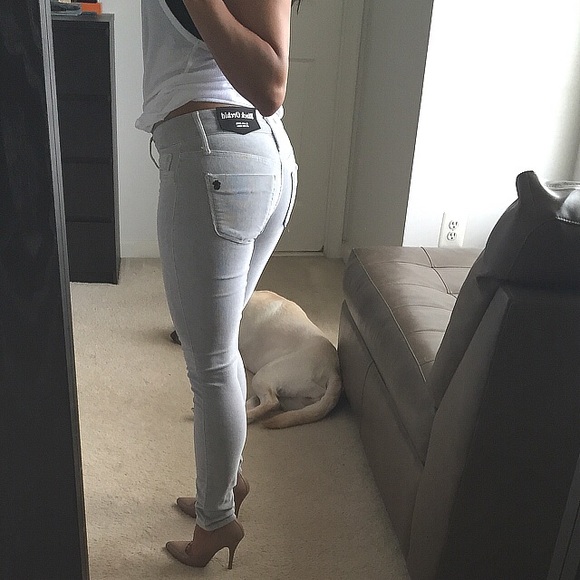 KEEPING❗️Black Orchid corduroy gray skinny jeans - Picture 4 of 4