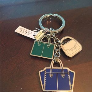 NWT Authentic Coach keychain