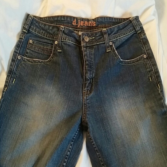 Straight leg, relaxed fit jeans