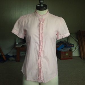 J. crew short sleeve blouse