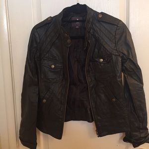 Leather jacket