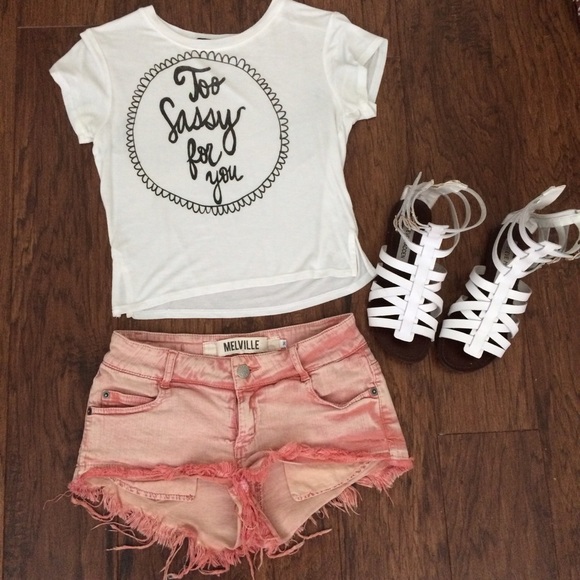 Brandy Melville Pink Shorts