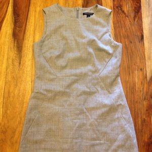 Banana Republic Grey Wool Sheath