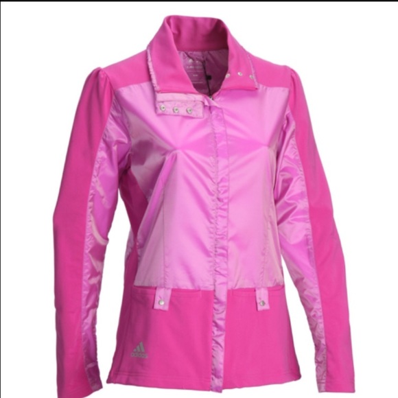 Pink / Fuschia Adidas Golf ClimaProof Jacket