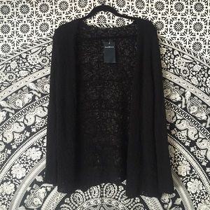 Brandy Melville Black Knit Cardigan