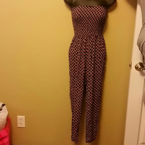 Summer pant romper