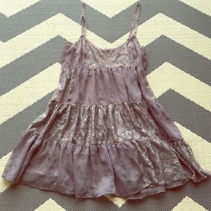 Free People sheer lace dress