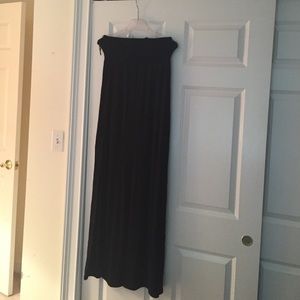 Pure and Simple black maxi dress nwt