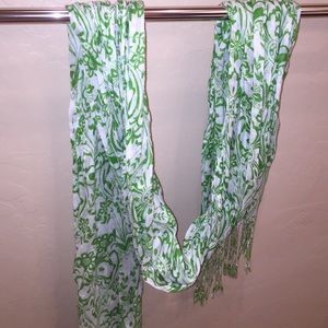 Floral scarf