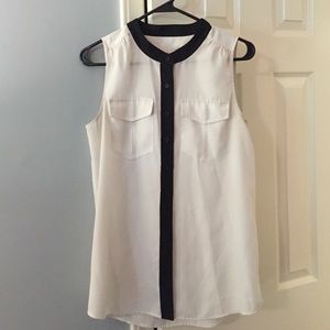 Sleeveless J. Crew blouse