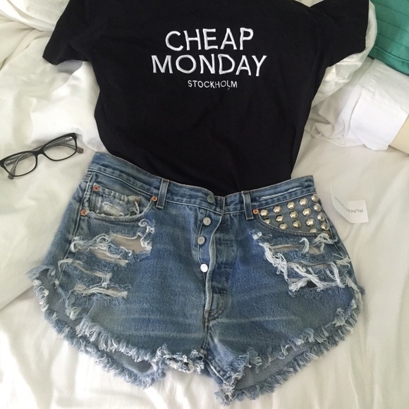 Runwaydreamz denim shorts