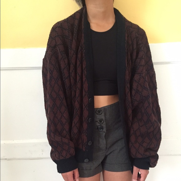 Oversized grandpa cardigan