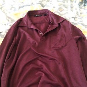 BUNDLE!!! 2 large long sleeve men's polo