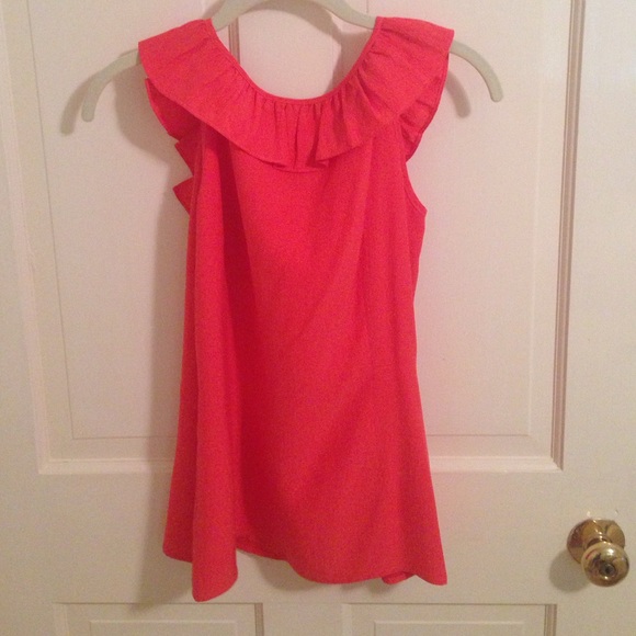 Silk Ruffle Tank - Picture 2 of 2