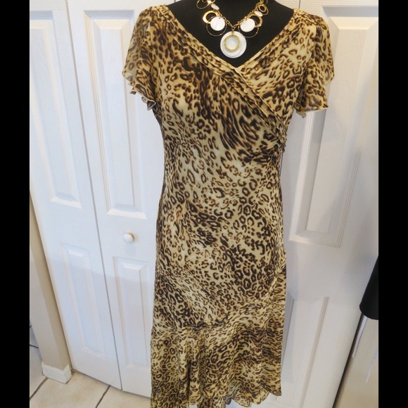 Animal Print Dress