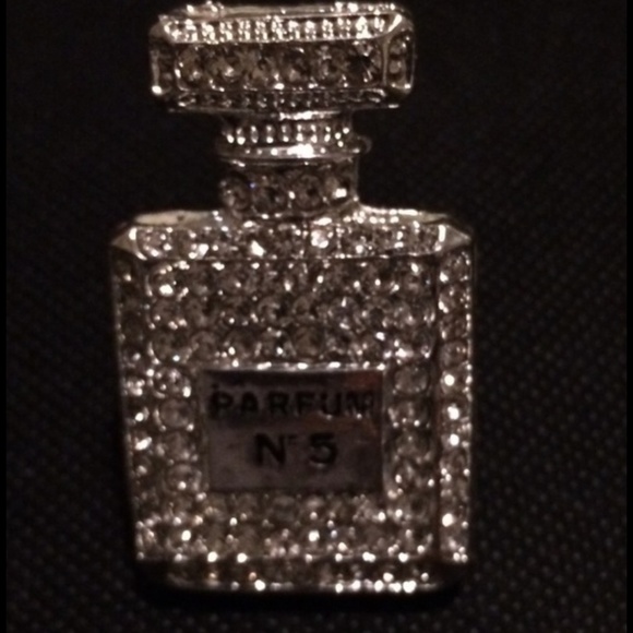 PERFUME BOTTLE ADJUSTABLE RING - Picture 2 of 3