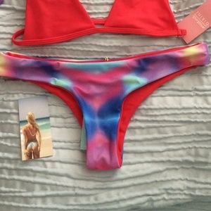 SOLD Moana Bikini Rainbowfish Bottom small