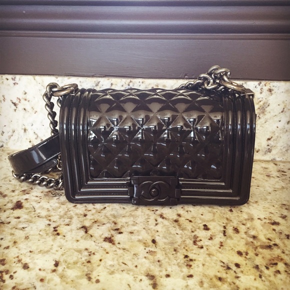 Handbags - Black Jelly Le Boy Mini Bag