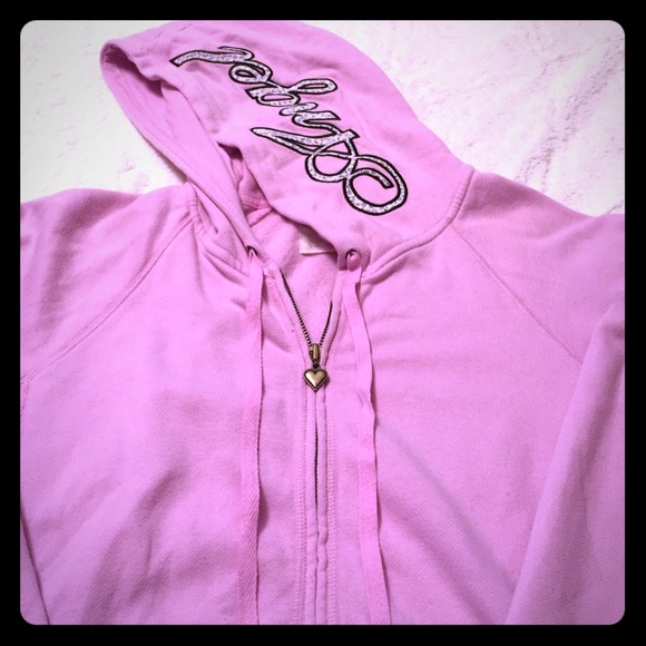 Victoria's Secret Pink "Angel" Sweater with Hoodie