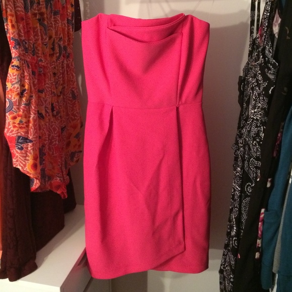 Hot Pink Cocktail Dress