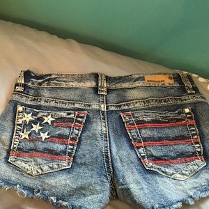 American flag shorts!