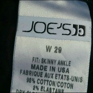 Joe's Jeans Jeans - New Joe's Dark Wash Skinny Ankle Jeans Joe's Jeans Jeans - New Joe's Dark Wash Skinny Ankle Jeans