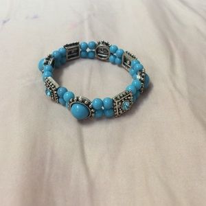 Blue bracelet