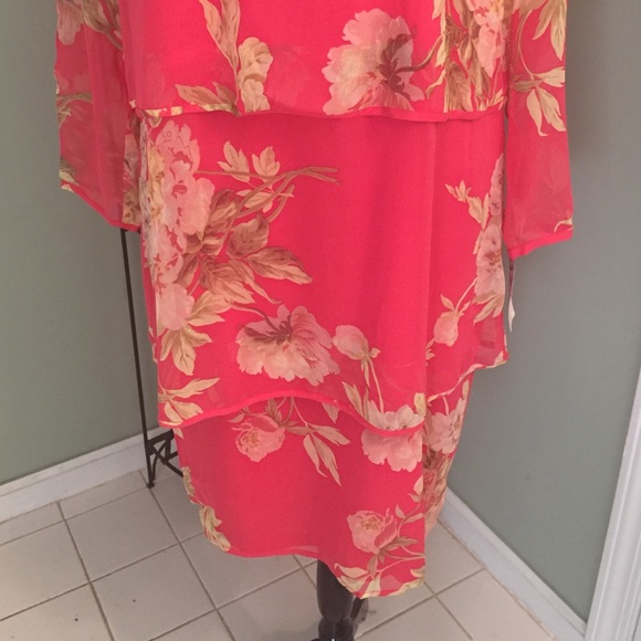 Constance Saunders Dressy Size 6 100% Silk Dress - Picture 2 of 3