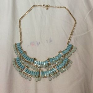 Blue necklace