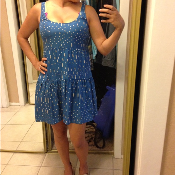 Anthropologie silk dress