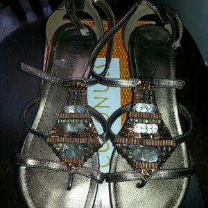 Beaded sandals