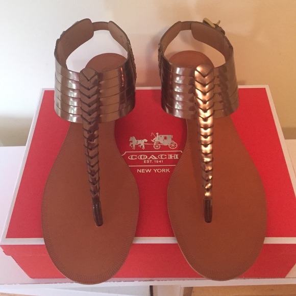 New Coach Gladiator Sandals