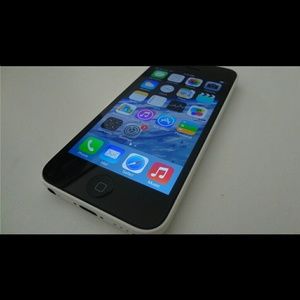 White iphone 5c