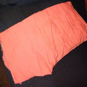 Orange shorts