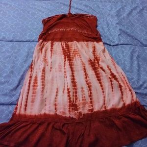 Tie dyed dress
