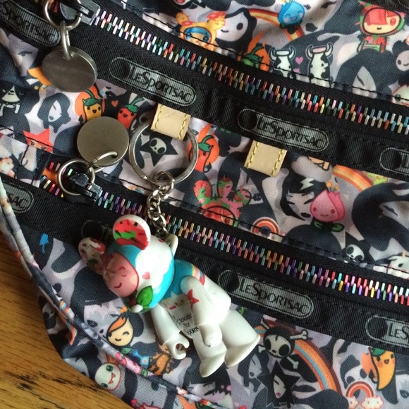 Tokidoki for Le Sportsac purse tattoo girl