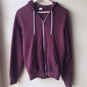 American Apparel Flex Fleece Zip Hoodie