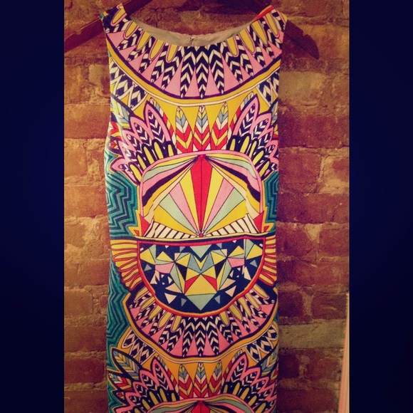 Mara Hoffman open back tribal dress NWT sample