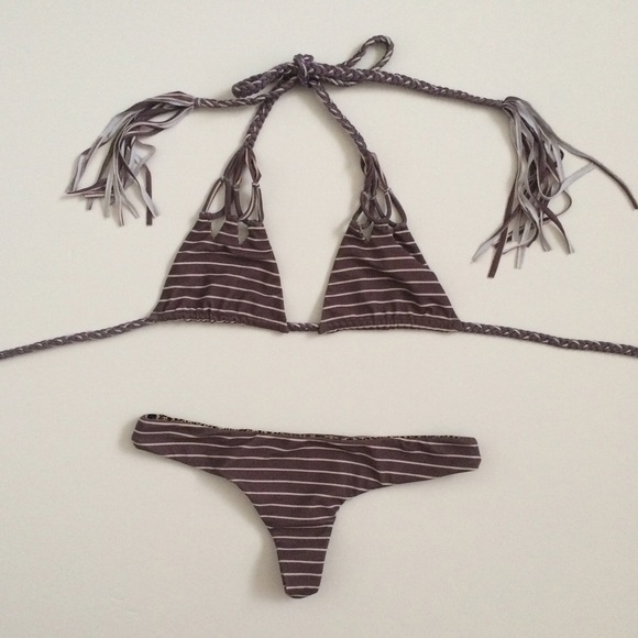 ACACIA Fig Stripes Bikini