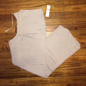 🎀 Natural Linen Rayon Pants