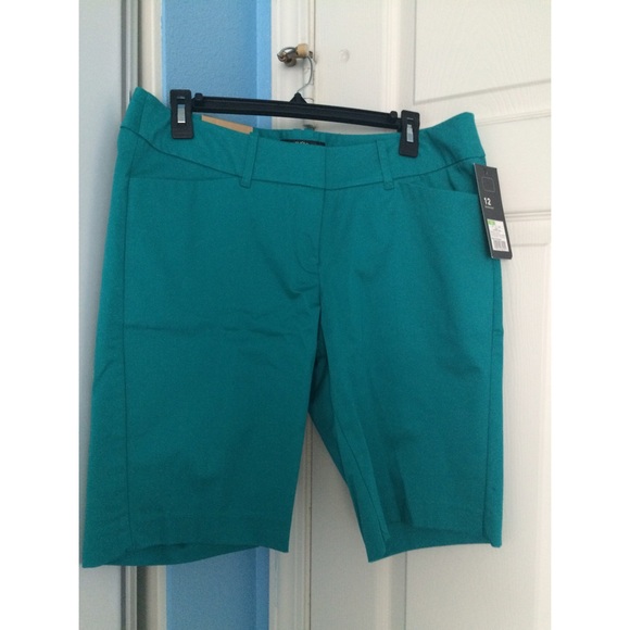 NWT Turquoise Mid-Waist Shorts