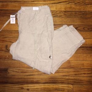 🎀 Semi Natural Linen Pants