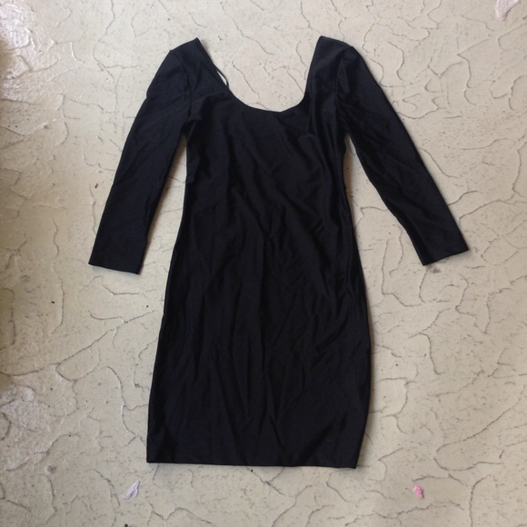 Scoop Back BodyCon Dress